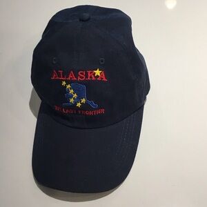 Alaska Navy Blue Embroidered Cap